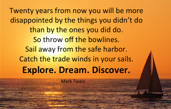 Twenty Years From Now Mark Twain